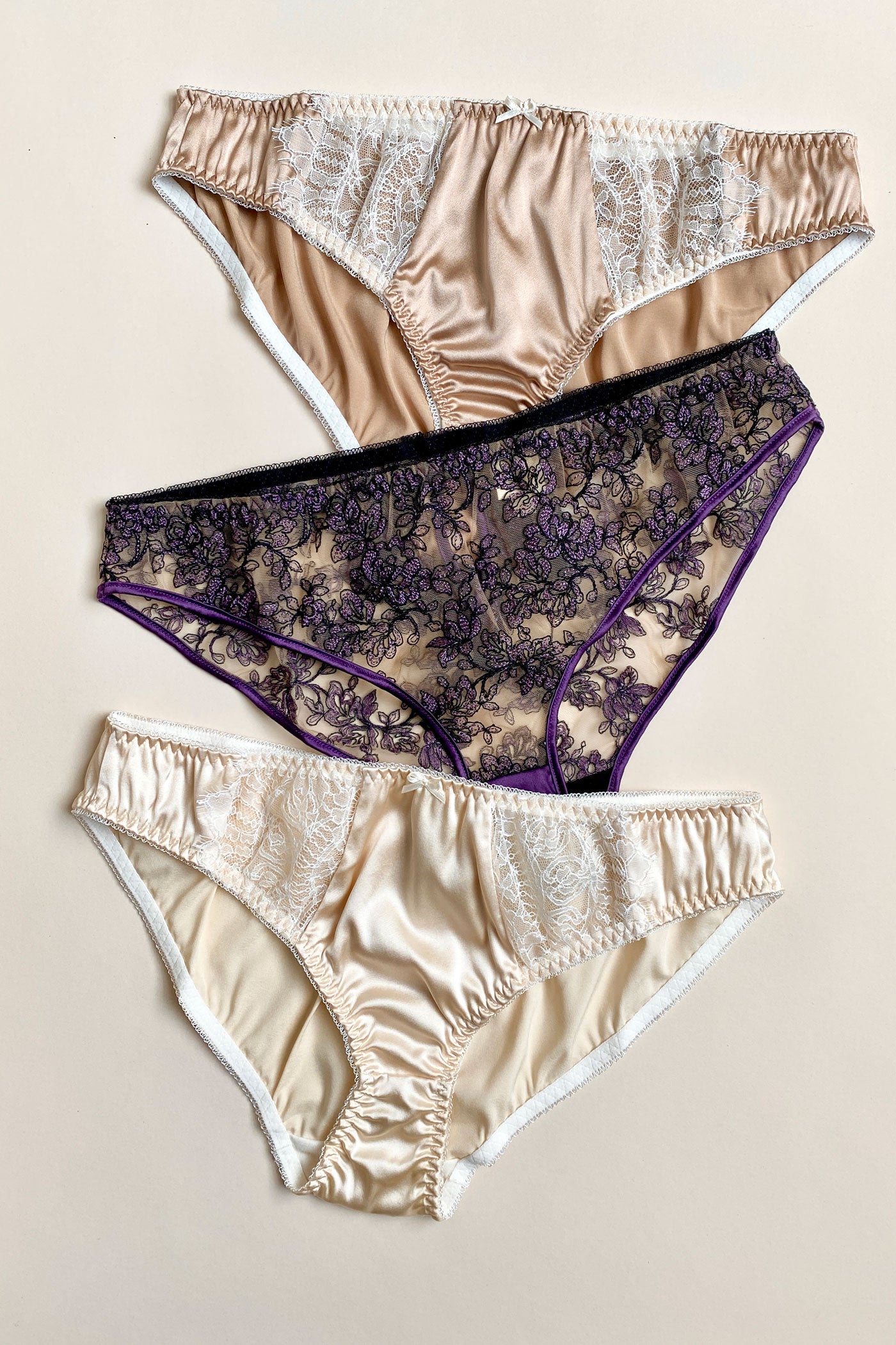 XS Brief 3 Piece Set - Gold, Purple and Cream Harlow & Fox XS Brief 3 Piece Set - Gold, Purple and Cream Harlow & Fox