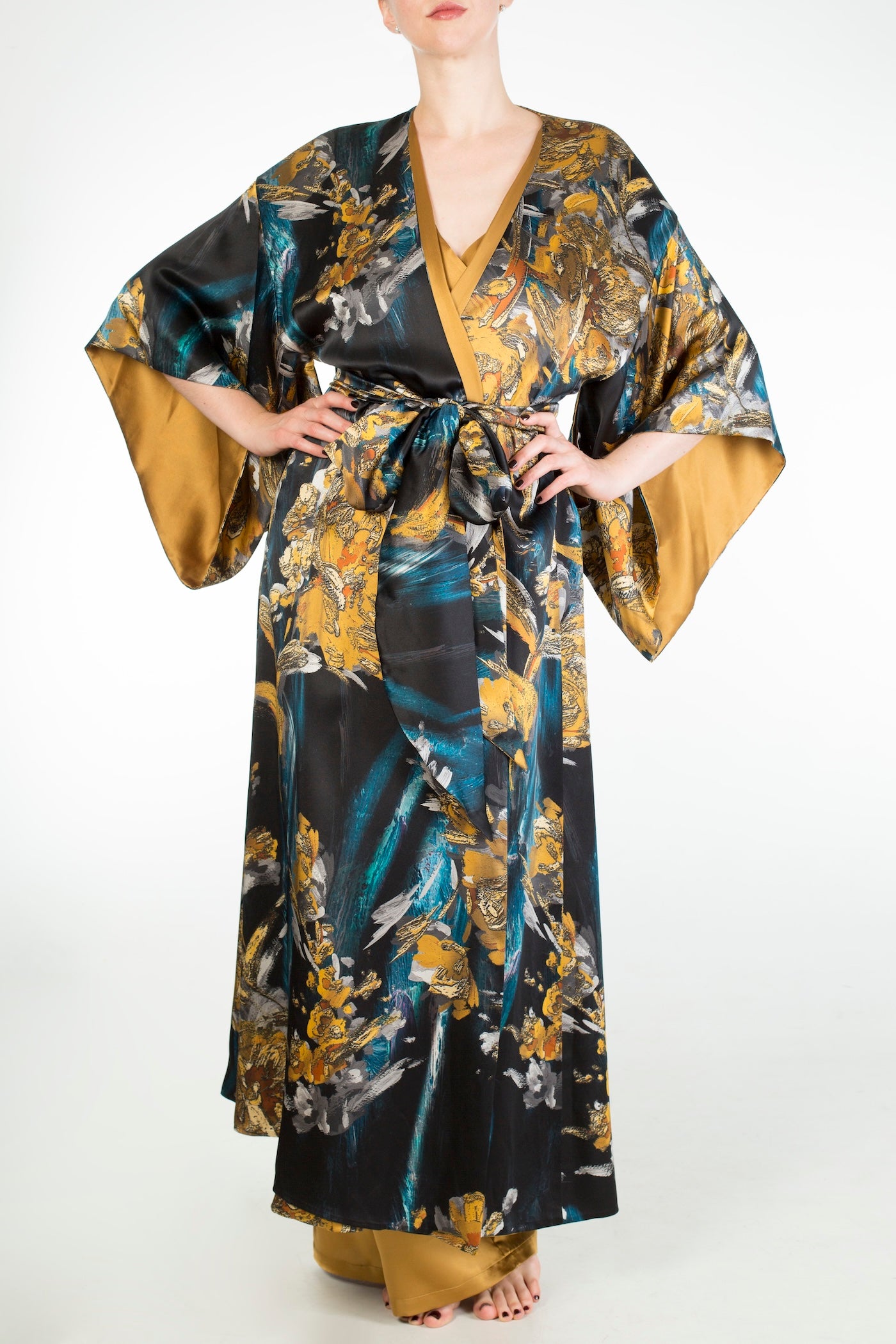 *Sale Nova Silk Robe